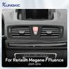 Autocolant Ornament Ventilație Centrală Consolă Piele pentru Renault Megane RS 2009-2015 Volan pe Stânga/Dreapta