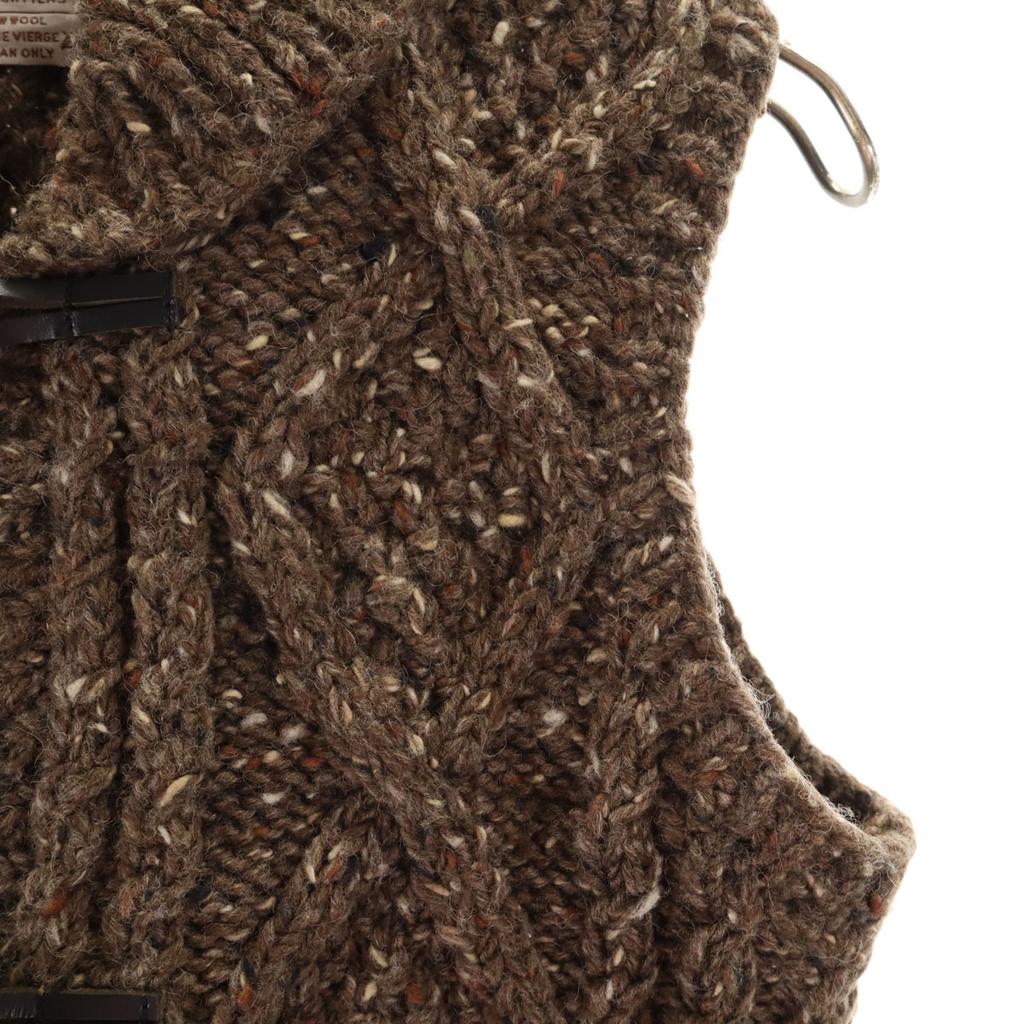 Beauty products INVERALLAN Made in the UK Knit vest Brown Men's Used