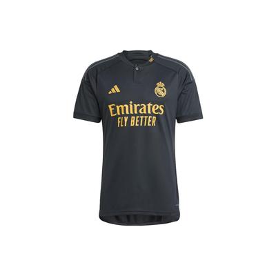 adidas Real Madrid Soccer Jersey Men's Black IN9846