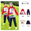 2025 Neuer Stil Buntes Akademisches Kinder Sommer Sportuniform Set