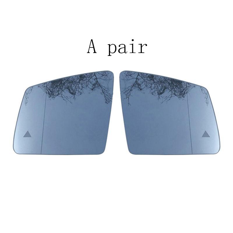 Weitwinkel-Ersatz, beheizter Toter-Winkel-Warnflügel, Rückspiegelglas für Mercedes-Benz GL ML GLE-Klasse W164 W166