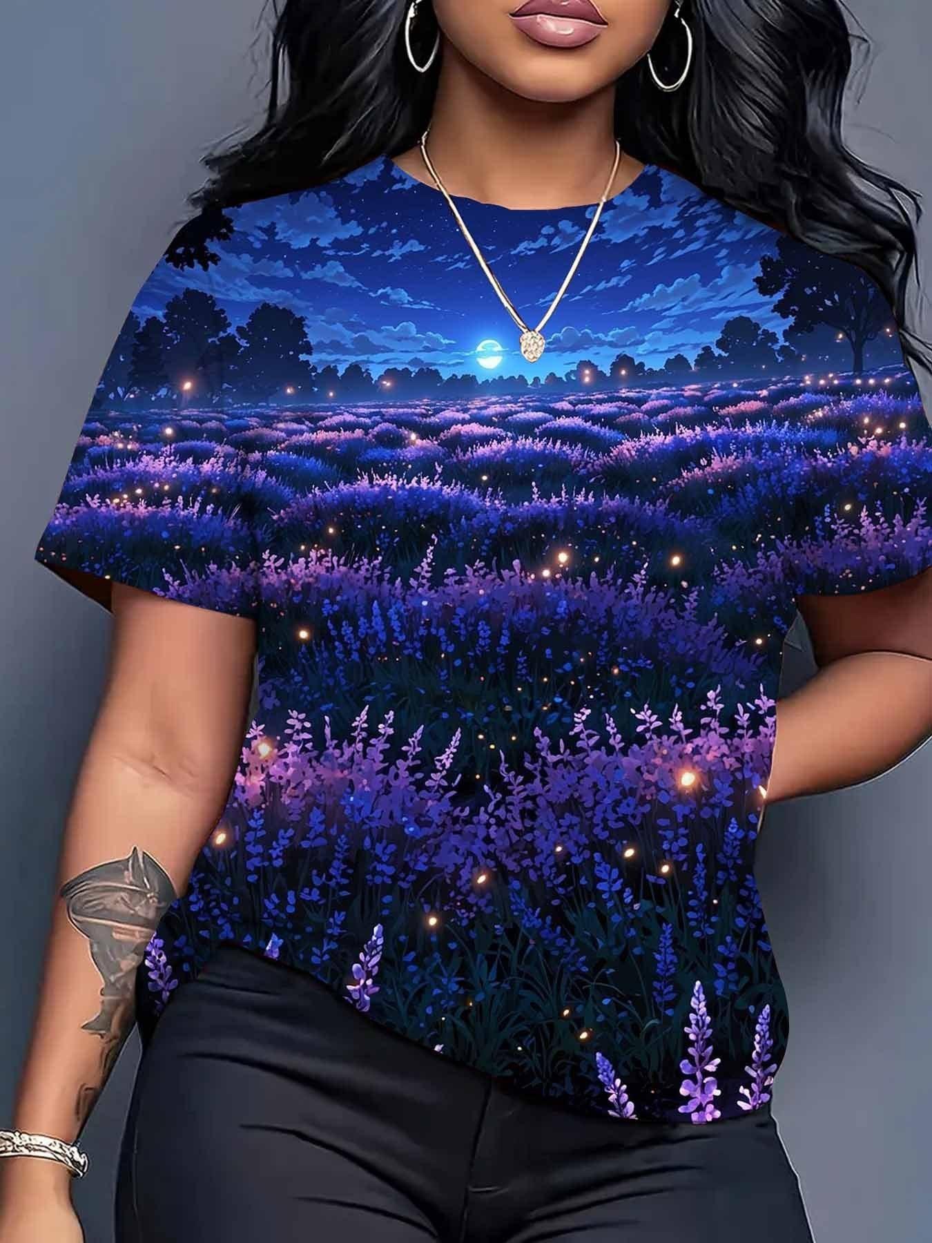 

Colorful Pattern Casual T-Shirt- Women s Fashion Top. Breathable Clothing. Ideal Gift Choice S дубильная кора