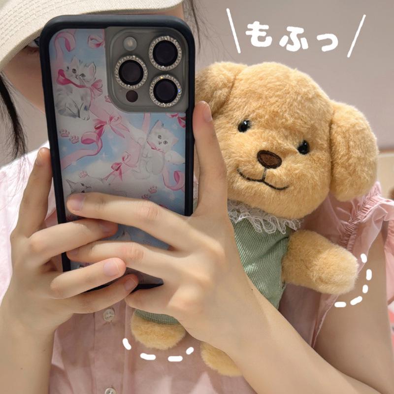 Little Red Book Cute Poodle Doll Plush Comfort Toy for Children