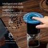 Rechargeable Electric Coffee Bean Grinder Small Portable Home Coffee Shop Black And White Two-Color Grinder Detachable Cleaning