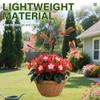 50 Pcs Garden Dragonfly Stake Plastic Simulation Garden Stake Decoration Creative Dragonfly Ornament for Flowerpot Outdoor Lawn