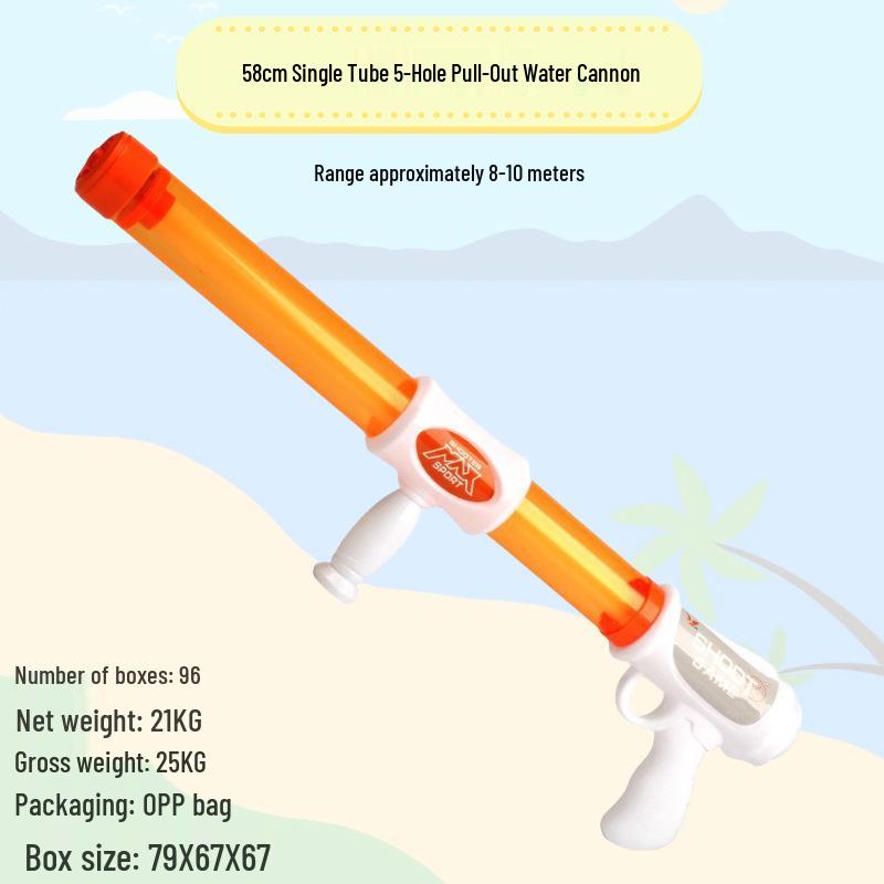 Summer Splash Festival Gatling Water Cannon Toy - Large Children's Water Gun
