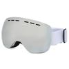 New Fashionable Ski Goggles for Men & Women Double Layers Anti-Fog UV400 Protection Full Face Helmet Style Adjustable Strap
