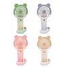 Multipurpose USB Handheld Fan Portable Colorful Lamp-Green