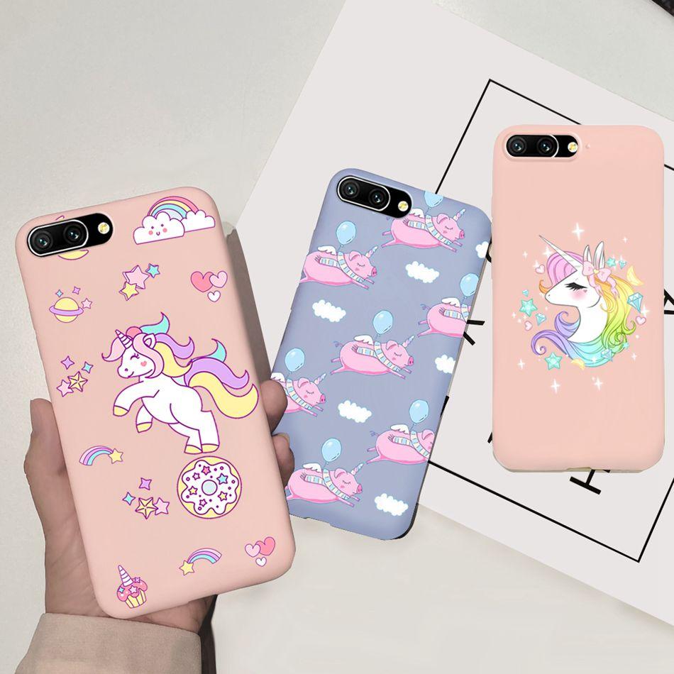 Pretty Girl Sunflower Case For Huawei Honor 10 Phone Case Soft Silicone TPU Back Cover For Honor 10 COL-L29 L19 Funda Honor10