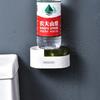1/4PCS Home Bathroom Storage Box, Creative, Personalized, Trendy Stainless Steel Non Perforated Wall Hanging Ashtray