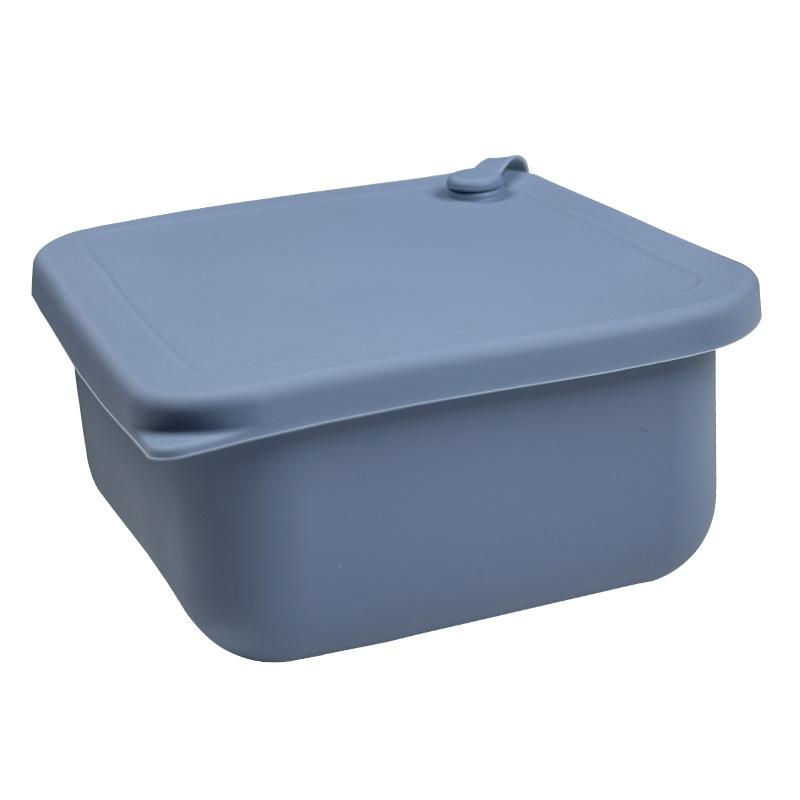 1/2Pcs Pizza Dough Proofing Box Baking Tool Food Box Heat Resistant Silicone Dough Box Fermentation Box For Fridge Bakery Making