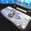 Genshin Impact Anime Kawaii Mouse Pad Large Gaming Mousepad Rubber Mat Deskmat Pc Accessories Desk Protector Gamer Keyboard Pads