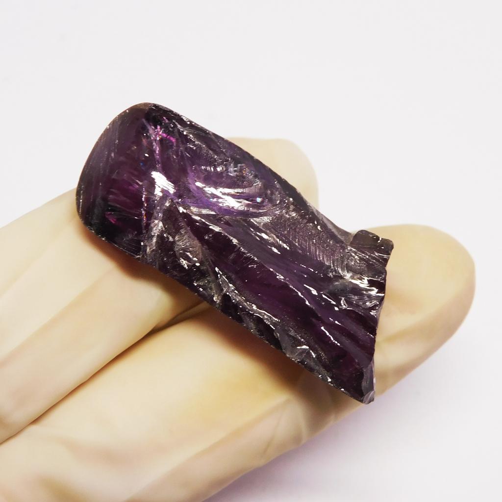 Color Change Alexandrite Natural 25.63 Ct Rough Uncut Certified Gemstone