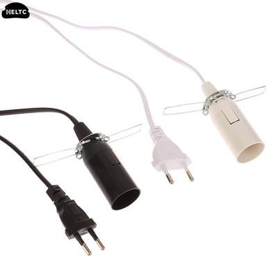 1PCS Salt Lamp Pendant LED Bulb Hang Lamp Suspension Holder EU Plug 1.8m Power Cord Cable E14 Socket Lamp Base With Switch Wire