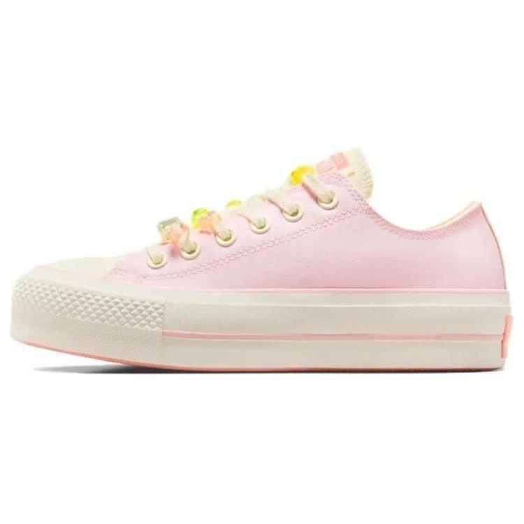 Converse All Star Lift Comfortable Durable Breathable Low Top Canvas Shoes Women Sneakers Pink A10072C