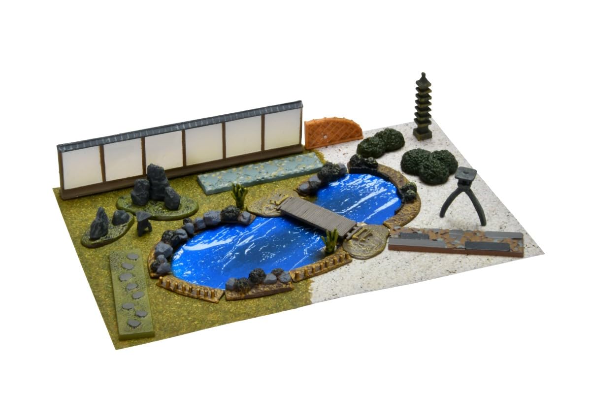 TOMYTEC Scenery Accessories Japanese Garden Set 2 Diorama Supplies 338024 (Tomytec) 041-2