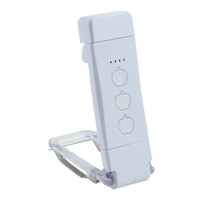 Book Light USB Rechargeable 3 Colors & 5 Brightness 1800K-6000K Reading Light Clip-on Read Lamp Bookmark Night Light Book Lamp