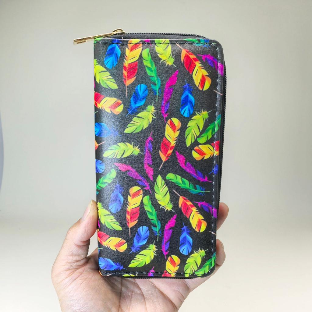 Generation Feather Wind Chime Wallet Long Wallet Ethnic Style Wallet