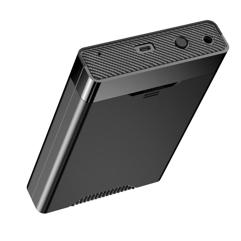 3.5-inch Hard Drive Enclosure USB 3.1 Mechanical SATA 5Gbps Type-C Port ABS Plastic HDD Case for Computer Laptop Data Transfer