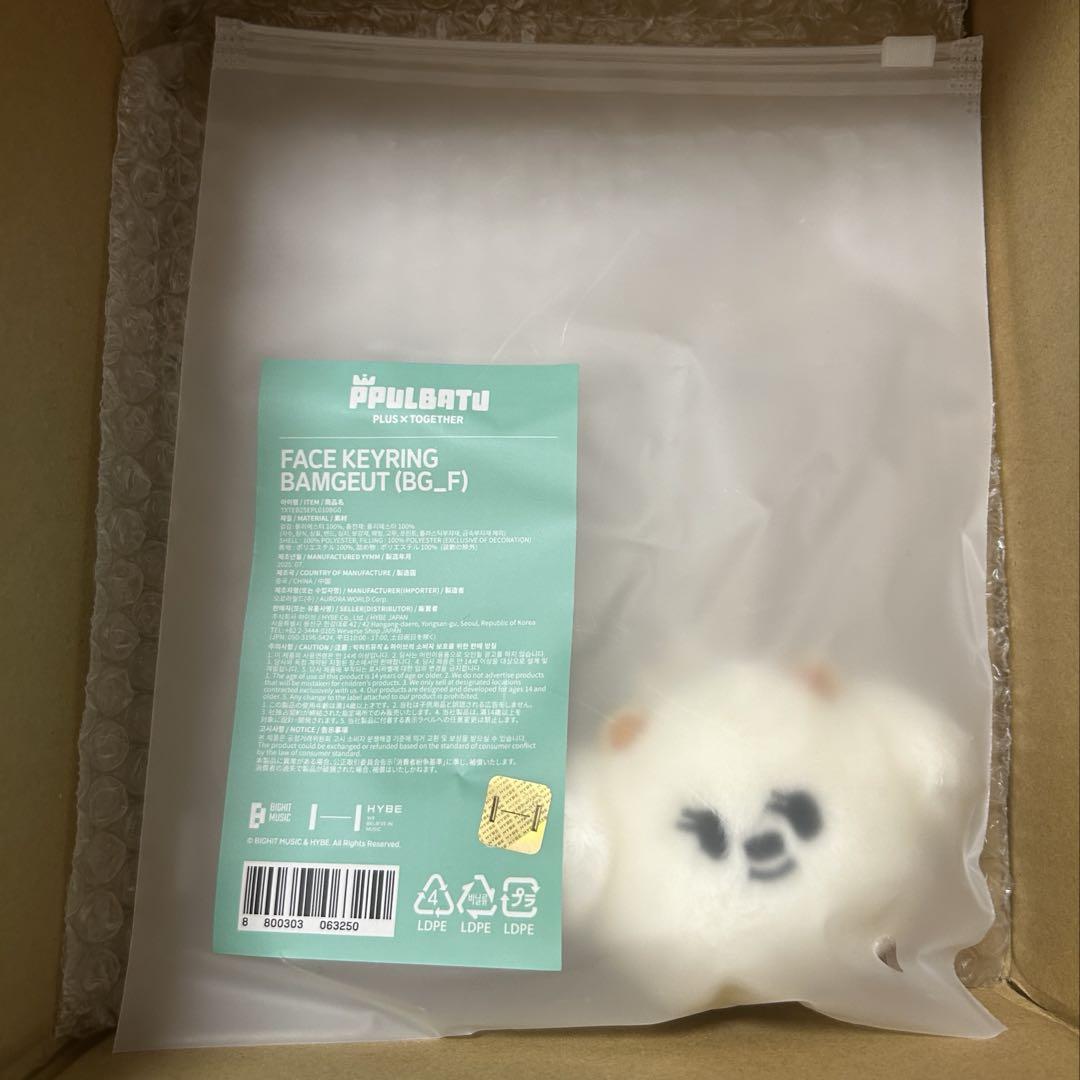 

[USED] TXT PPULBATU Face Key Ring BamGukBomGyu
