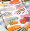Retro Story Washi Tape Series: 20 Assorted Scenery and Shape Stickers for DIY Collage