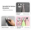 5pack Strong Grip Towel Hook Reusables Towel Holder Wall Mount Towel Rack For Kitchen Bathroom Home Accessories