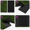 Self Adhesive Artificial Grass Tape Black 15 Cm X 10 M Non Woven Fabric