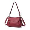 Genuine Leather Crossbody Bag Casual Bag Women's Fashion Handbag Top Layer Cowhide All-match Shoulder Bag Large Capacity
