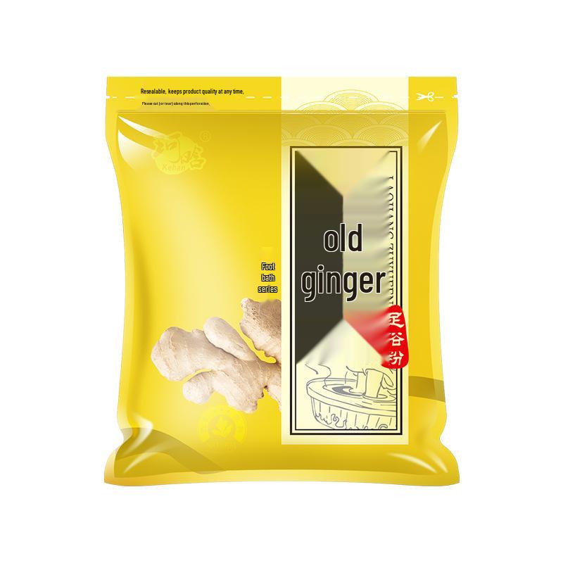 

Порошок для ванночки для ног с полынью и шафраном с имбирем | Успокаивающая травяная ванночка для ног