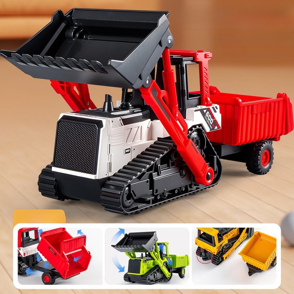 Construction Vehicle Inertia Car With Push And Pull Function For Kids Developmental Play