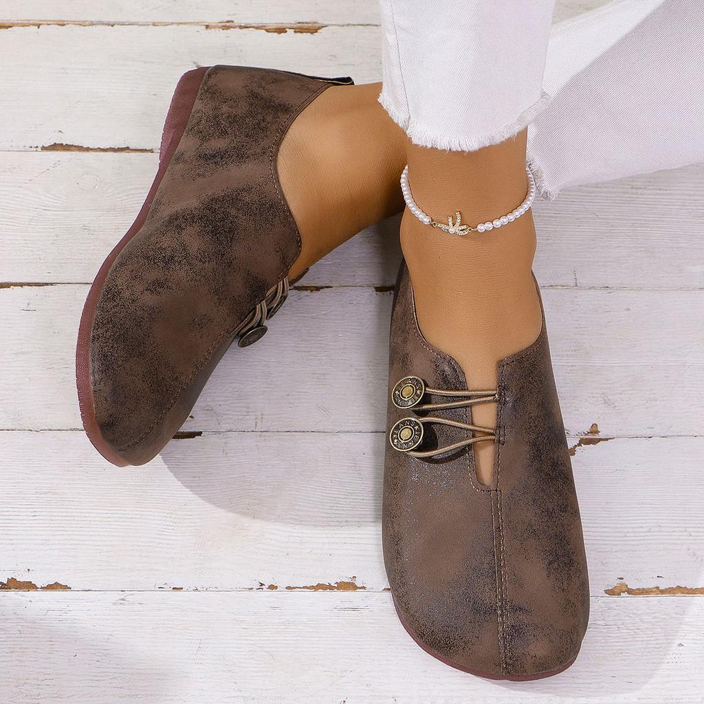 2026 autumn and winter new large size women's flat bottom casual simple women's shoes factory hair 43