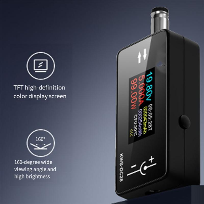 B52C Current Detector KWS-DC28 0.96 Inch TFT HD Digital Display Handy Ladetester Detektor