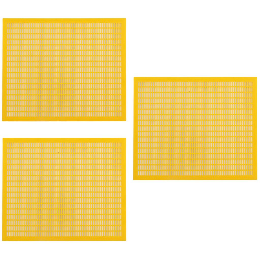 3pcs Plastic Bee Queen Protect Excluder Trapping Grid Net Tool Beekeeping Separated Bee Queen Board