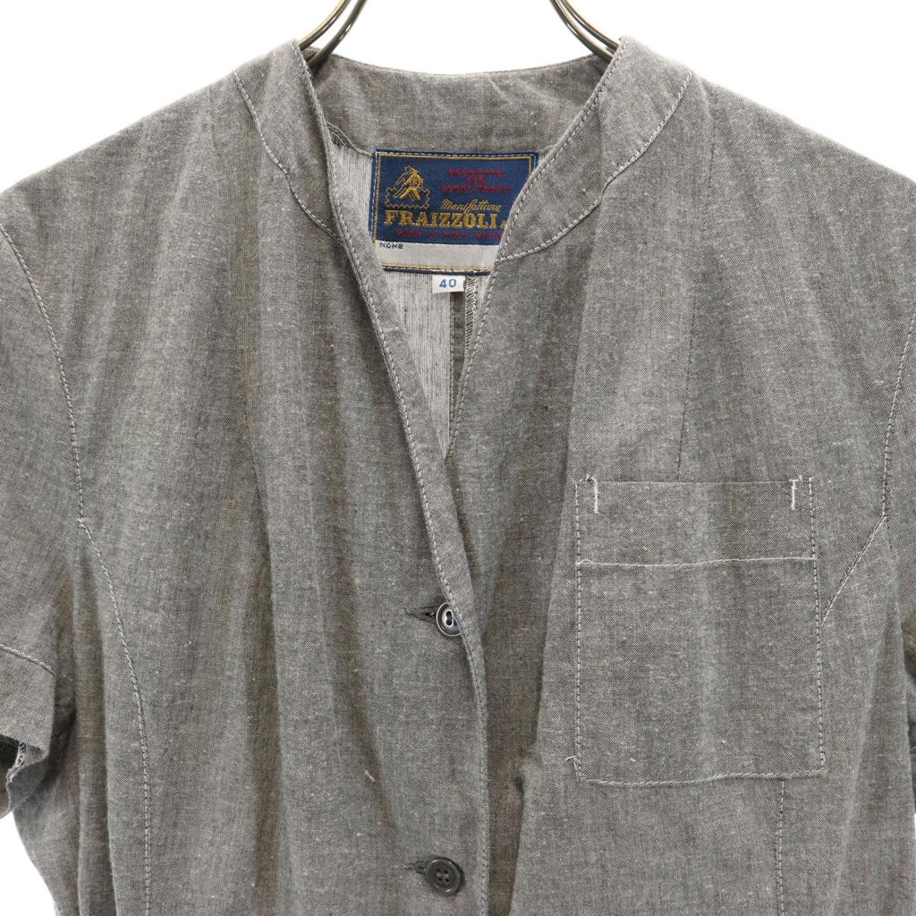 Fraizzoli Made In Italy Short Sleeve Shirt Dress 40 Gurege Women Used