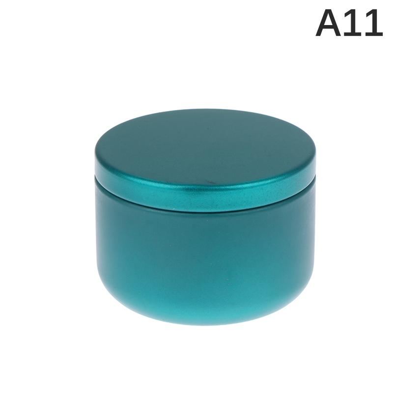 5.4Cm Portable Solid Color Mini Tin Box Tea Sealed Jar Packing Boxes Jewelry Candy Small Storage Can Coin Earring Headphones Gift Case