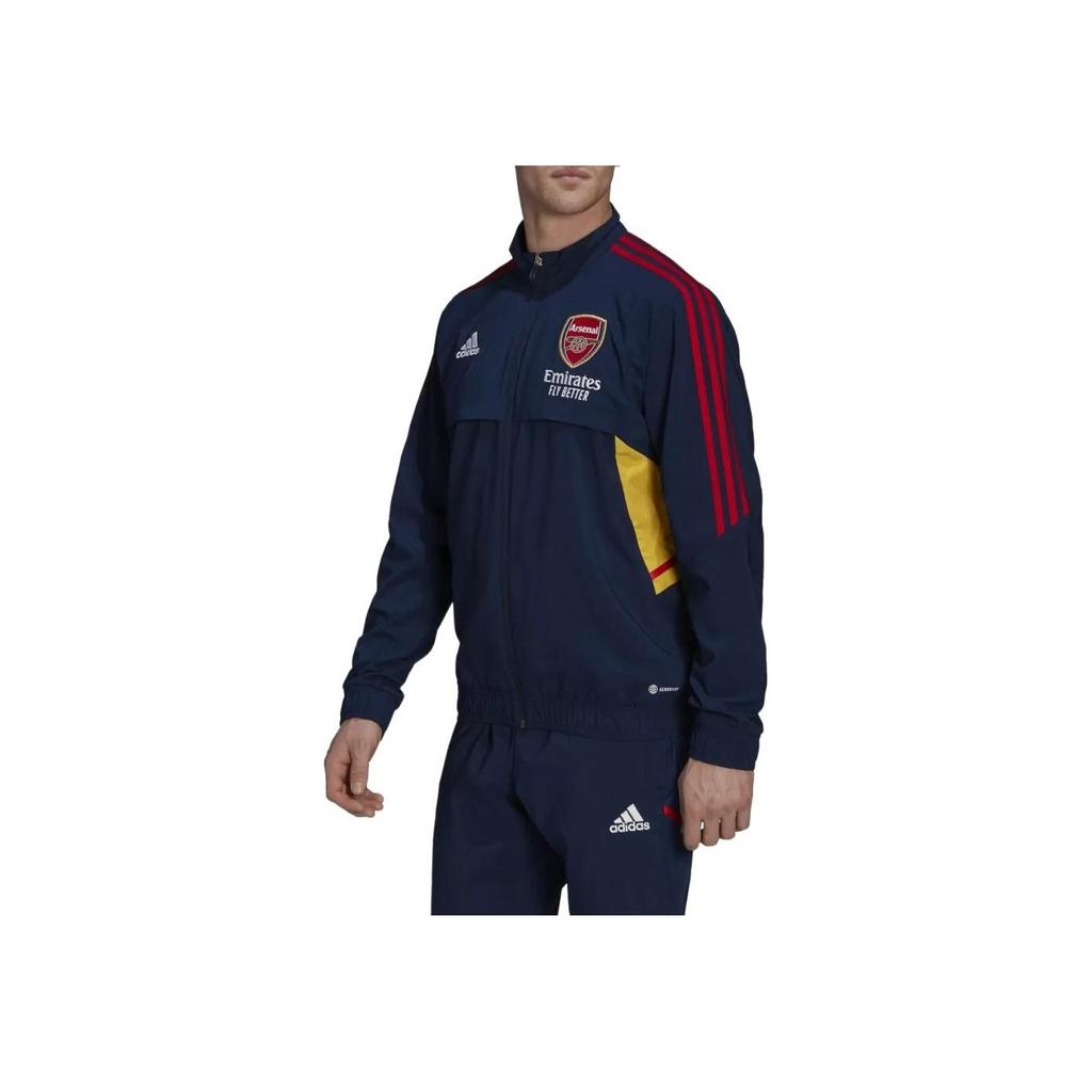 Adidas Arsenal AFC Pre Stand Collar Fashion Soft Versatile Sports Jacket Men Jacket HA5301