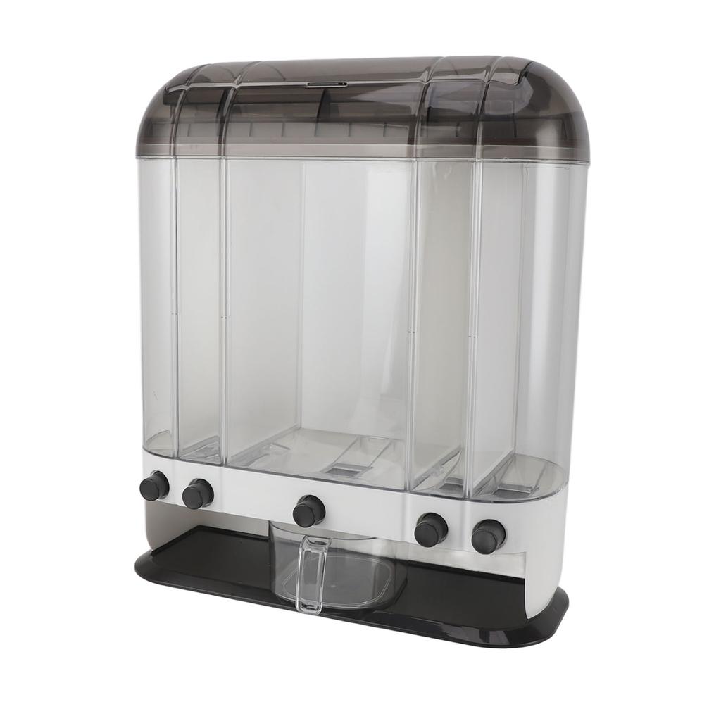 Reisspender 16,5 kg Großes Fassungsvermögen Transparent Versiegelt Reiseimer Luftdichte Mehlaufbewahrung