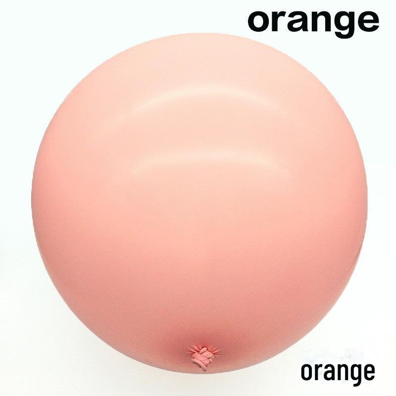 36-Inch Thickened Latex Round Macaron Balloon for Birthday Party Decoration