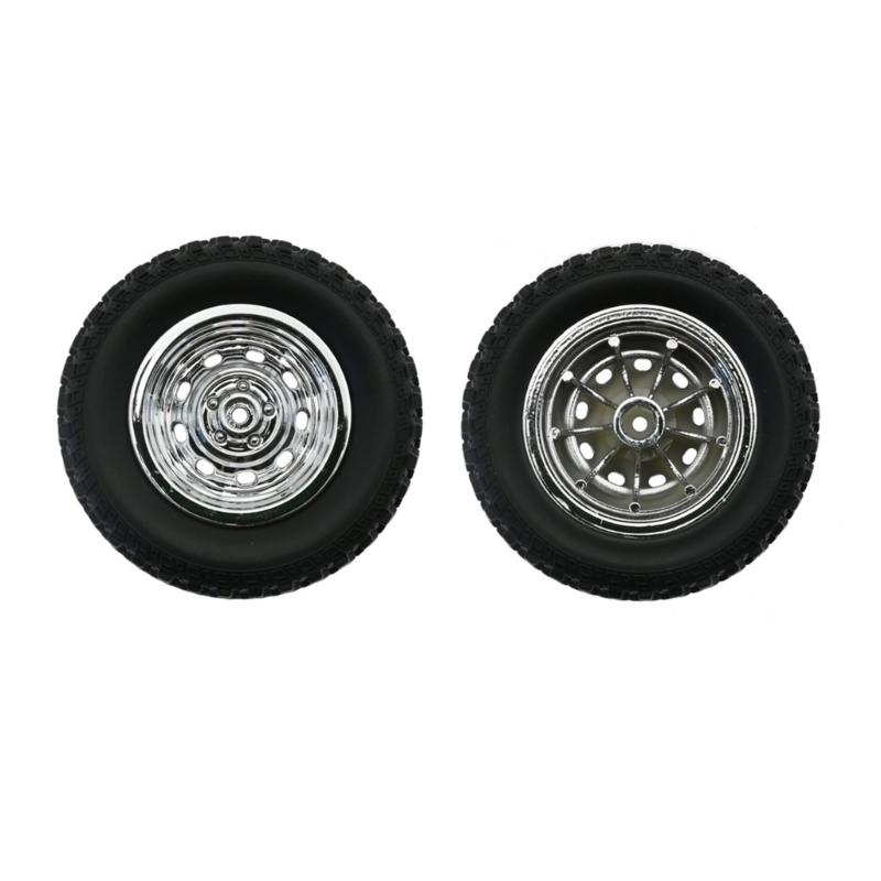 4pcs/set Remote Control Crawler Wheel Tires Compatible with MN78/ MN82 Remote Control Crawler Car Truck Modified Tool