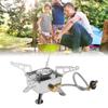 Foldable Camping Stove Light Weight Four Legged Design Safe Portable Backpacking Stove with Hose