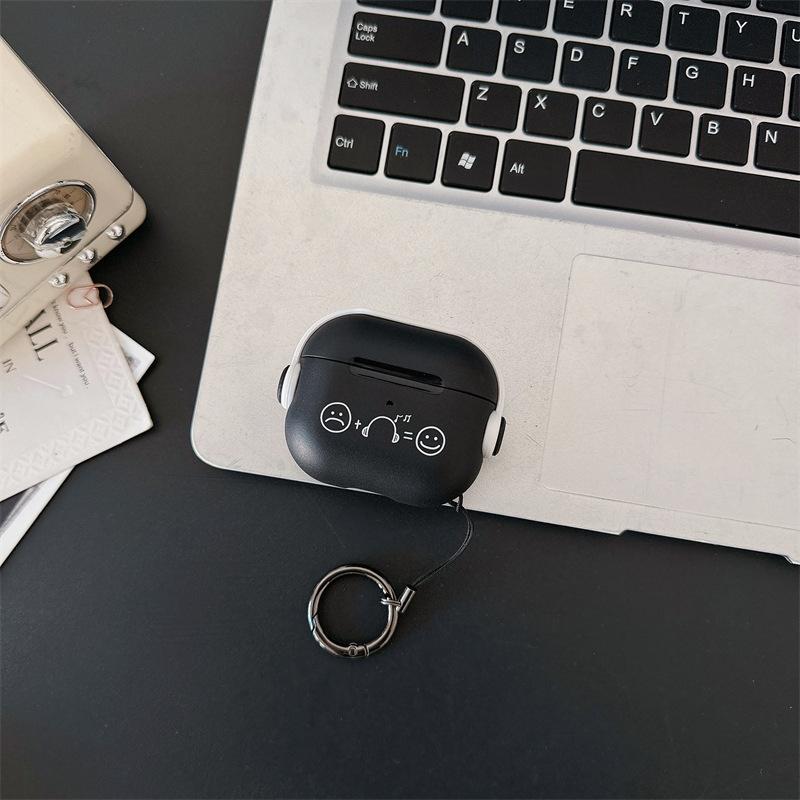 Simple Wind Music Expression AirPods Pro1 Generation Protective Case for 1 Generation Pro1 Apple Bluetooth Headset Case
