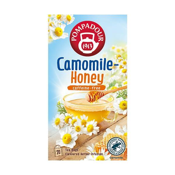 Pompadour Chamomile Honey 20 Tea Bags 71097 x 10 Sets