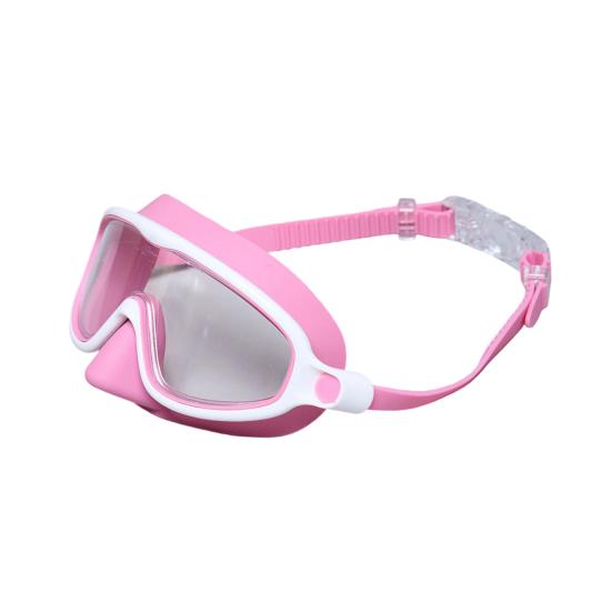 

Очки для плавания для детей и взрослых, не протекающие, с защитой от запотевания, для дайвинга, с маской для лица и носовым зажимом, с защитой от УФ-лучей, с широким обзором Kid