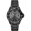 AR11398 Three-Hand Date Black Men’s Watch