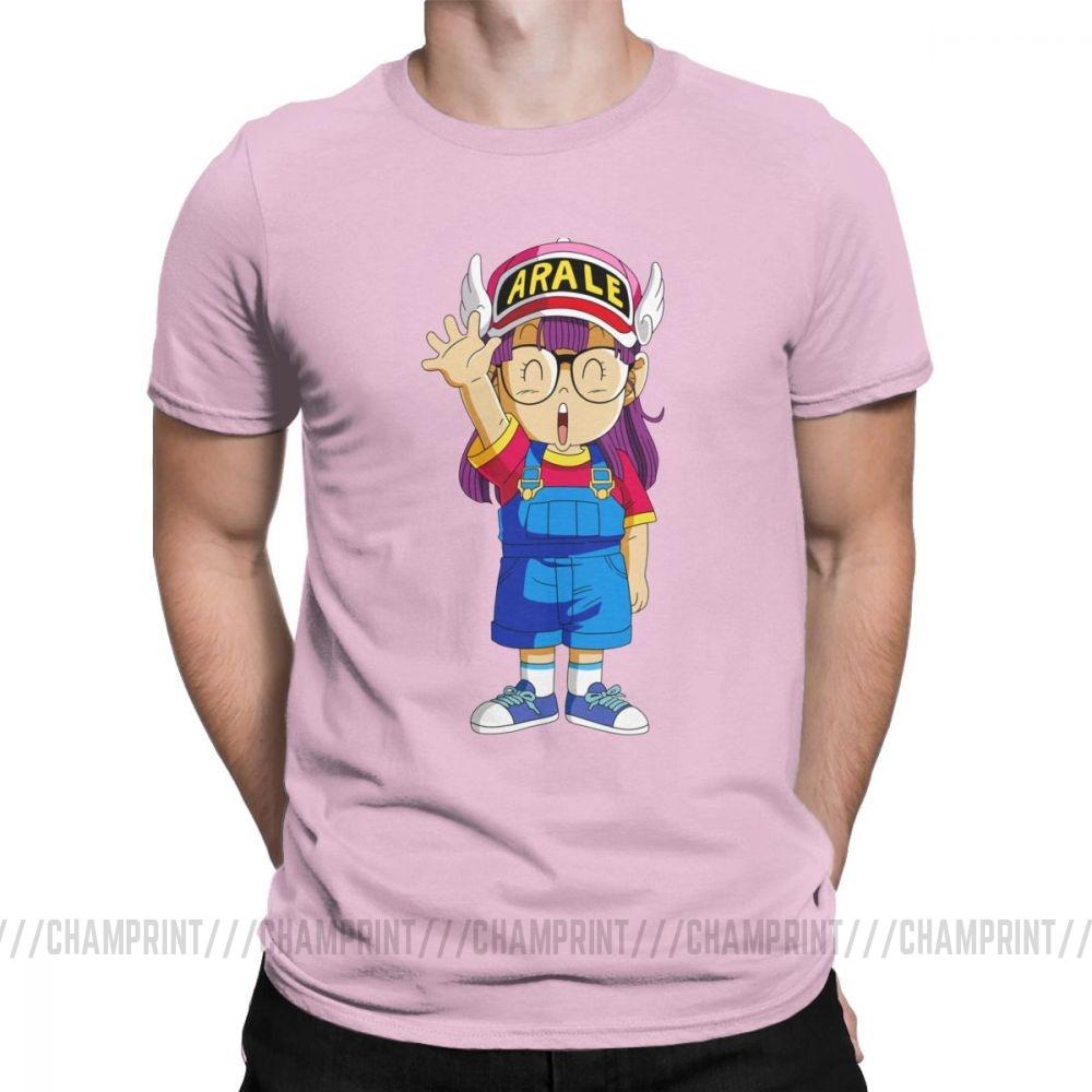 Dr Slump Men T Shirt Arale Funny 100 Cotton Short Sleeve Tees O Neck T Shirt