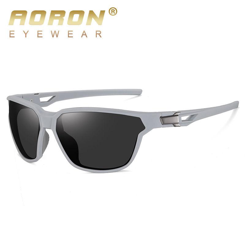 

aoron Поляризованные солнцезащитные очки Мужские Классические Спортивные для Рыбалки Вождения Велоспорта Солнцезащитные очки UV400 Антибликовые Очки для Мужчин Женщин серый
