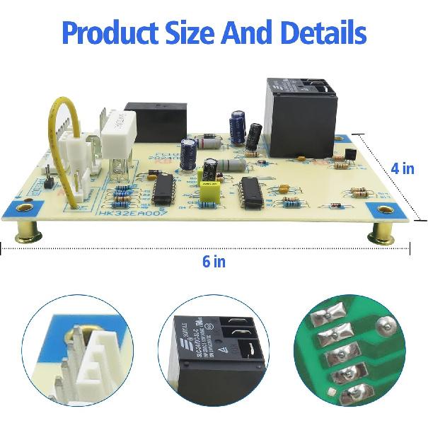 Upgraded HK32EA007 HK32EA001 Defrost Timer Control Board,For Carrier Bryant Payne HVAC Heat Pumps CEPL130524-01