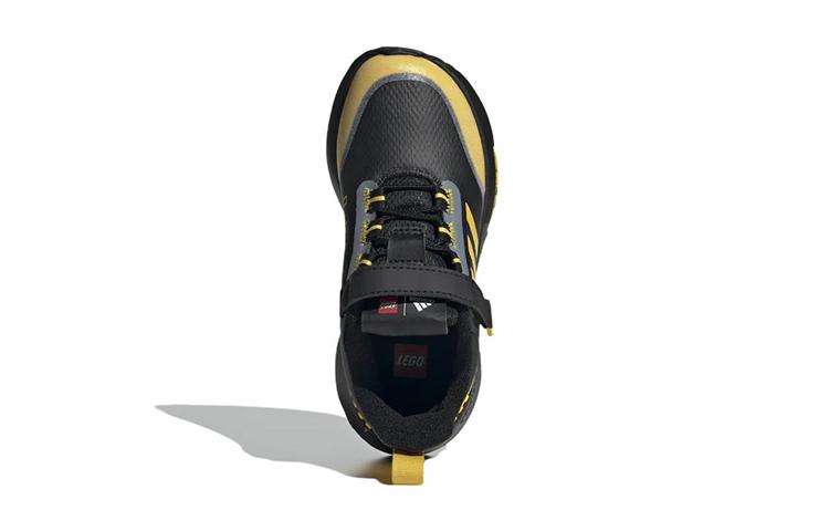 LEGO x Adidas Racer Tr Shoes J Comfortable Abrasion Resistant Low top Kids' Running Shoes Black Yellow Kids' GW4002