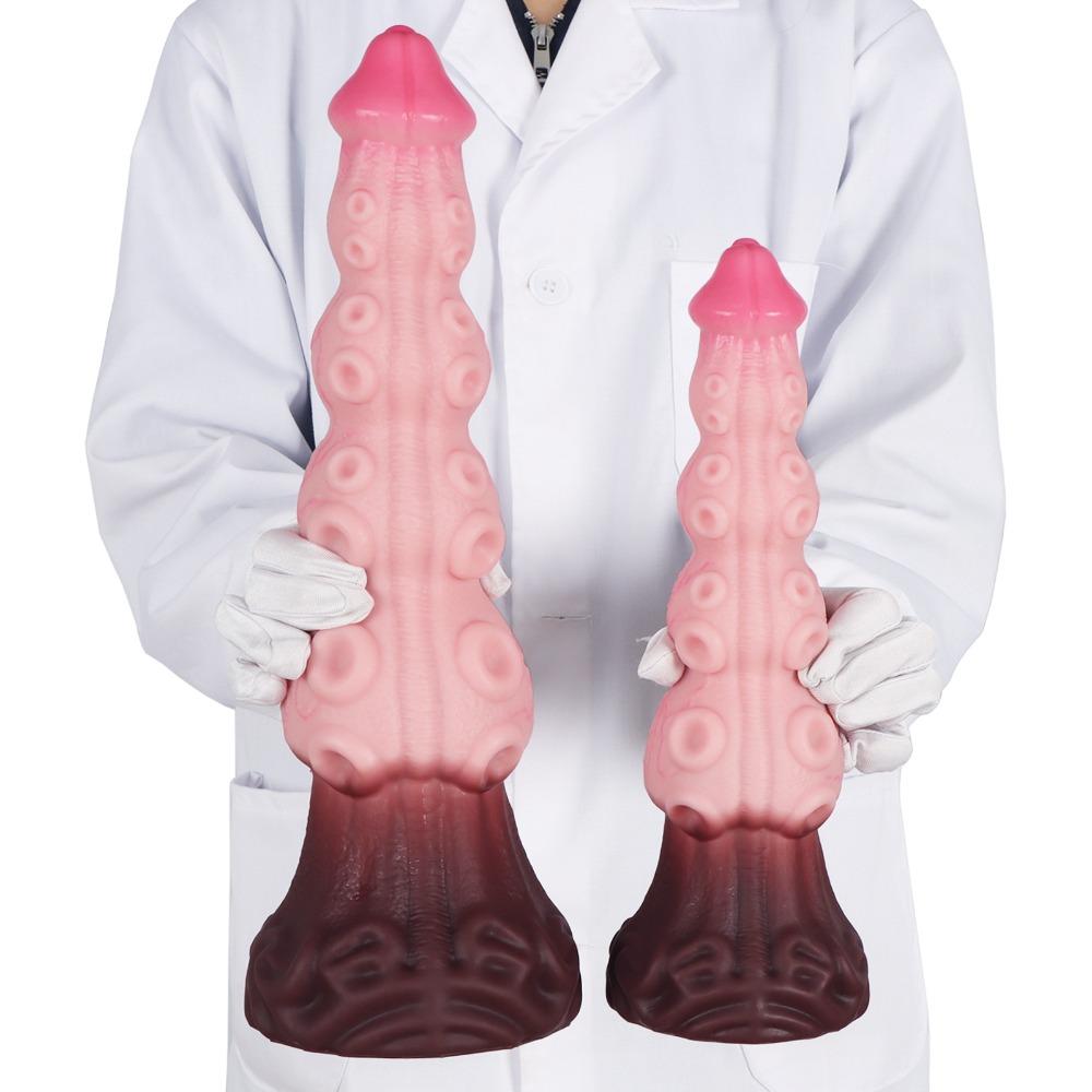 Liquid Silicone Anal Plug Dilator Set Handmade Adult Toy for Couples