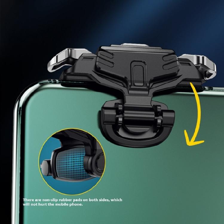 Ergonomiska Telefonspelsutlösare Knapp Universell Passform Noggrannhet Taktisk Mobilspelskontroll Uppgraderingar för Telefon